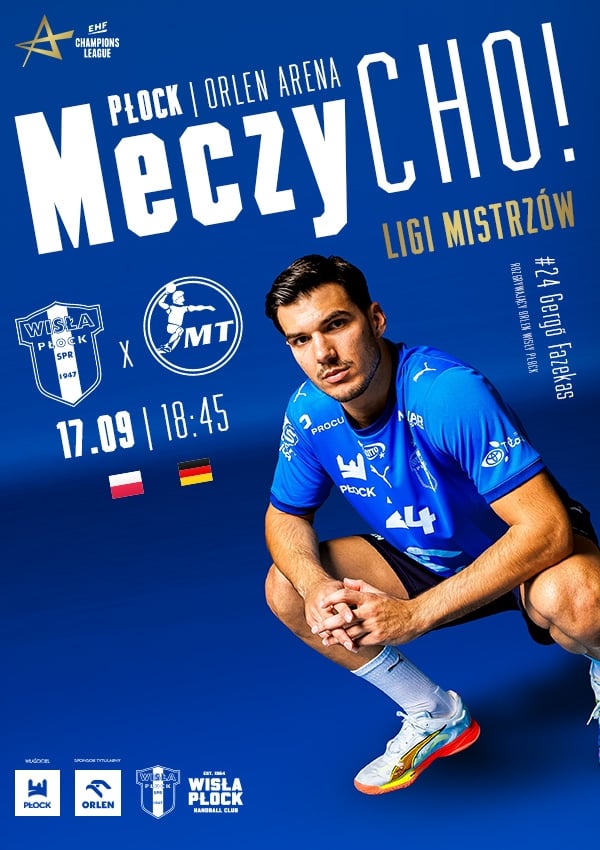 Bilety ORLEN Wisła Płock vs. MT Melsungen