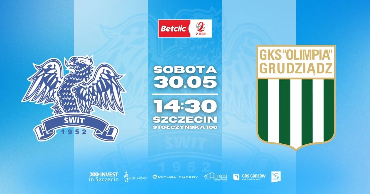 Świt Szczecin vs GKS Olimpia Grudziądz