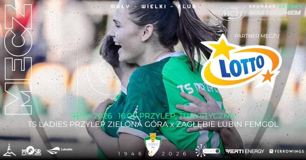 TS Ladies Przylep Zielona Góra vs Zagłębie Lubin Femgol
