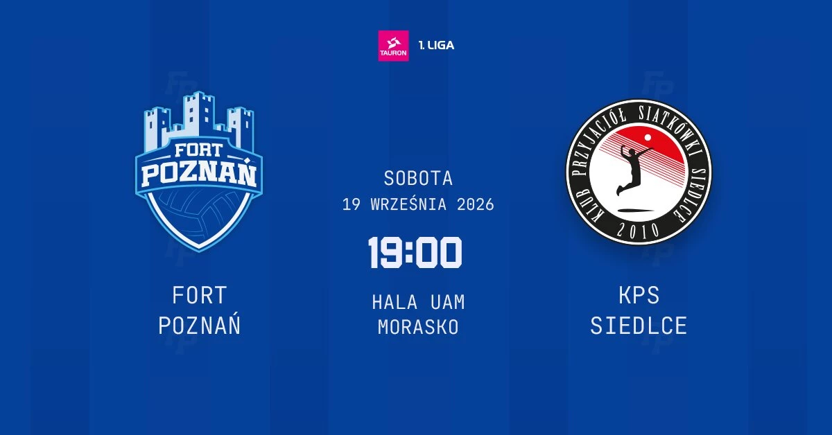 FORT Poznań vs KPS Siedlce