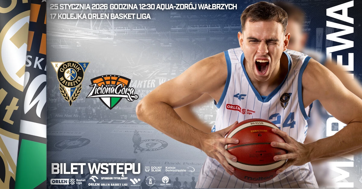 Górnik Zamek Książ Wałbrzych vs Zastal Zielona Góra